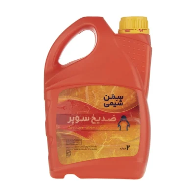 ضدیخ خودرو سمن شیمی کد 002 حجم 1.8 لیتر