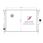 رادیاتور آب کوشش مدل E2 مناسب برای تندر ال 90
